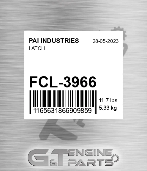 FCL-3966 Latch