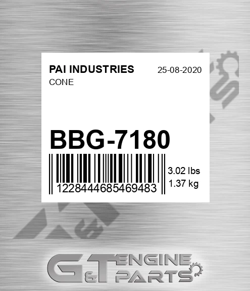 BBG-7180 Cone