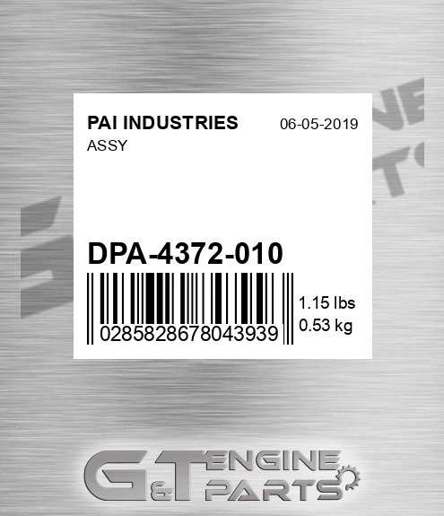 DPA-4372-010 Assy