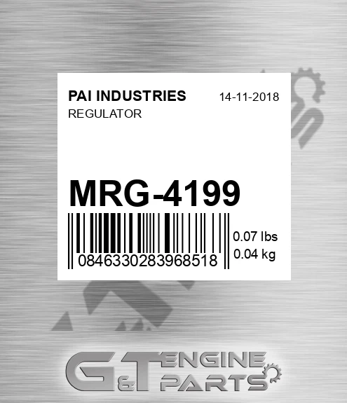 MRG-4199 Regulator