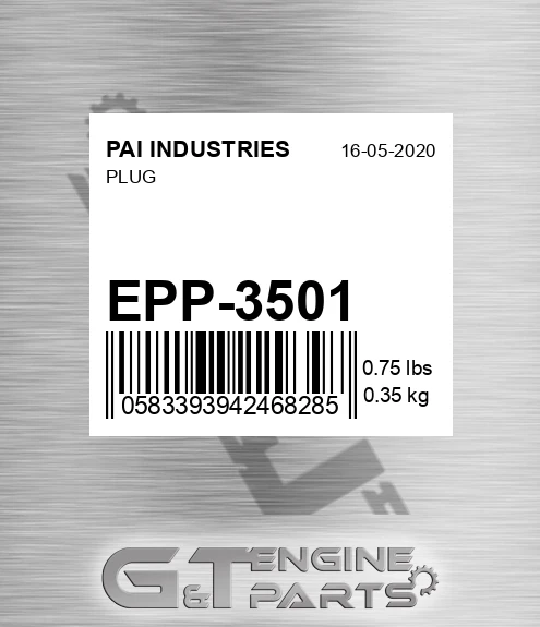 EPP-3501 Plug