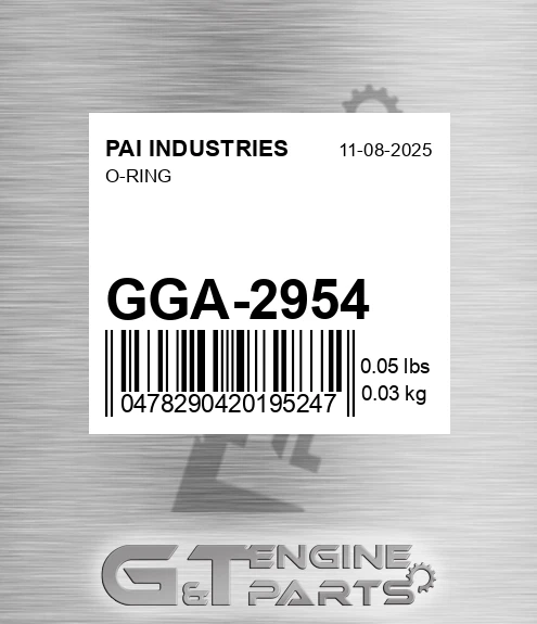 GGA-2954 O-ring