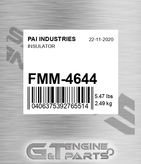 FMM-4644 Insulator