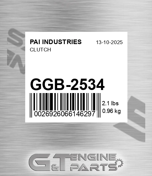 GGB-2534 Clutch