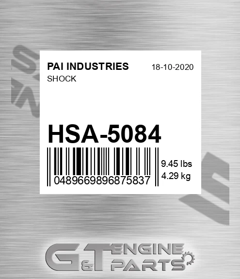HSA-5084 Shock