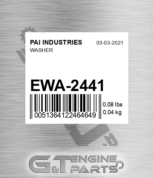 EWA-2441 Washer