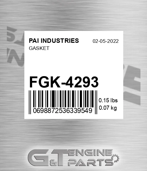 FGK-4293 Gasket