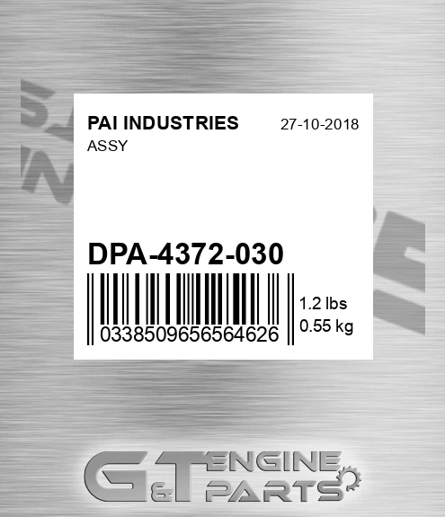 DPA-4372-030 Assy