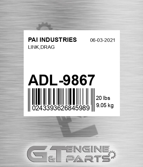 ADL-9867 Link,drag