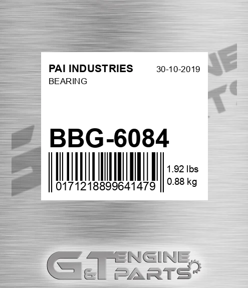 BBG-6084 Bearing