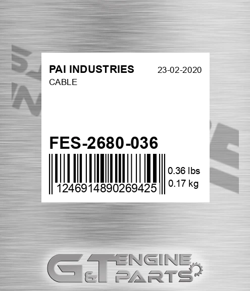 FES-2680-036 Cable