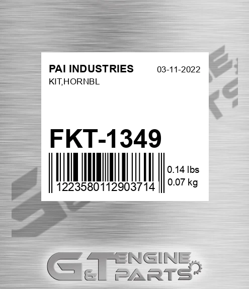 FKT-1349 Kit,hornbl