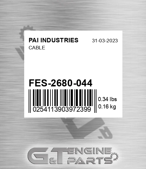 FES-2680-044 Cable