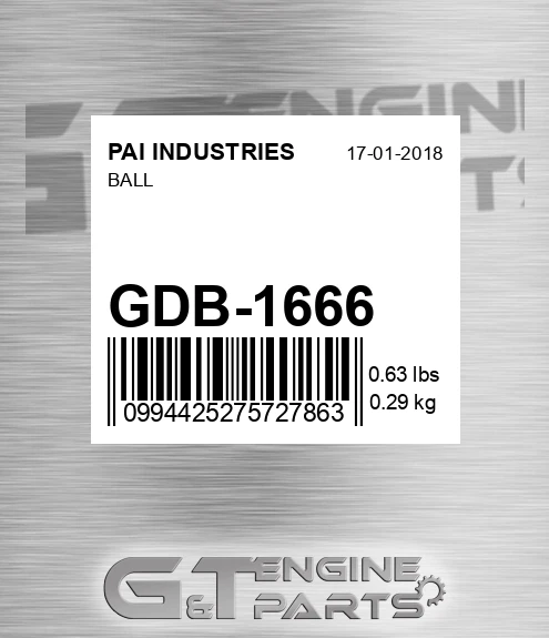 GDB-1666 Ball