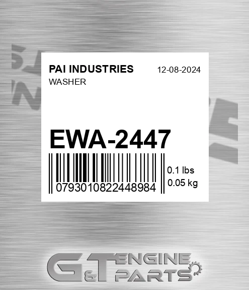 EWA-2447 Washer
