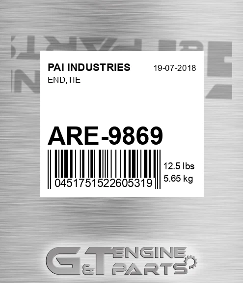 ARE-9869 End,tie