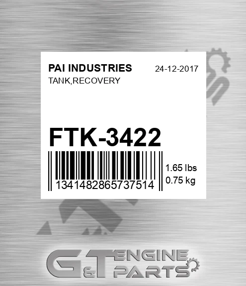 FTK-3422 Tank,recovery