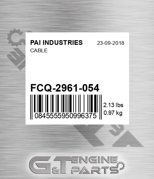 FCQ-2961-054 Cable