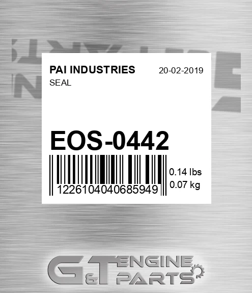 EOS-0442 Seal