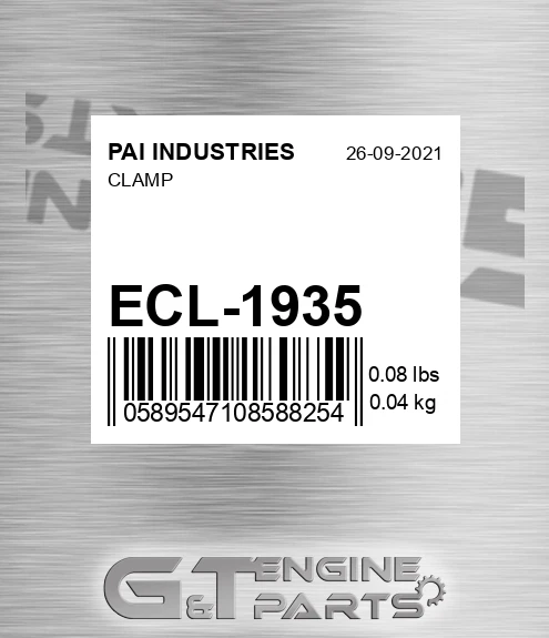 ECL-1935 Clamp