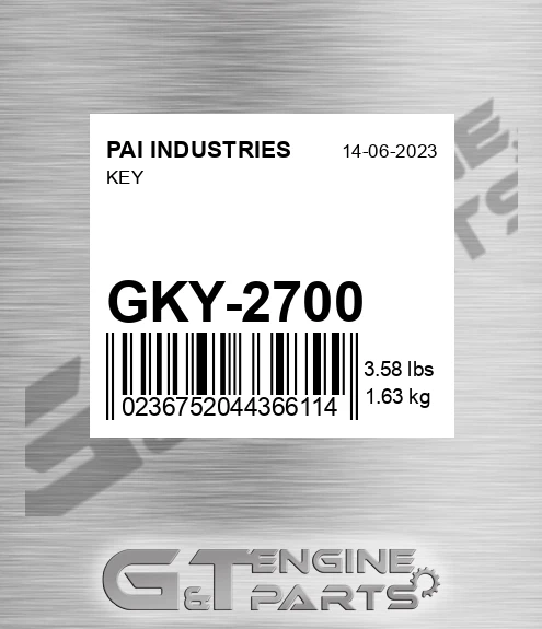 GKY-2700 Key