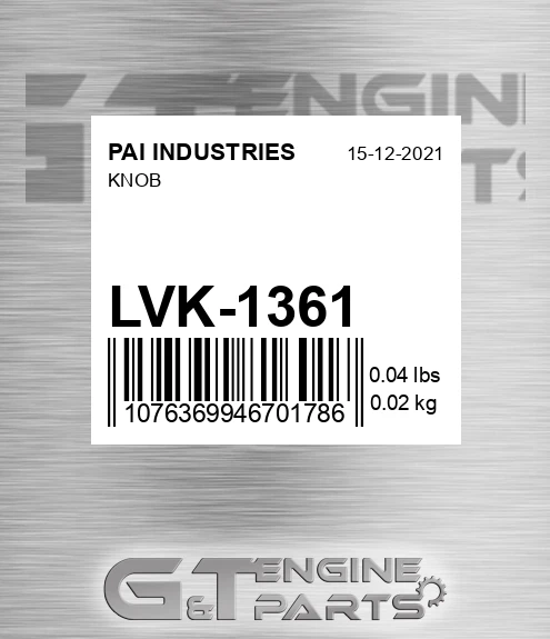 LVK-1361 Knob
