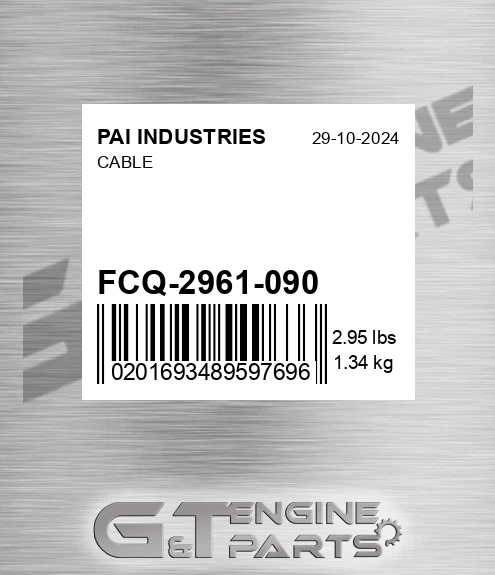 FCQ-2961-090 Cable