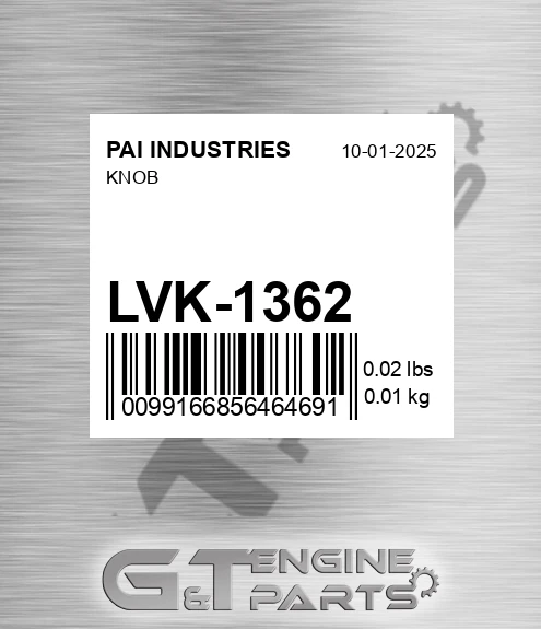 LVK-1362 Knob