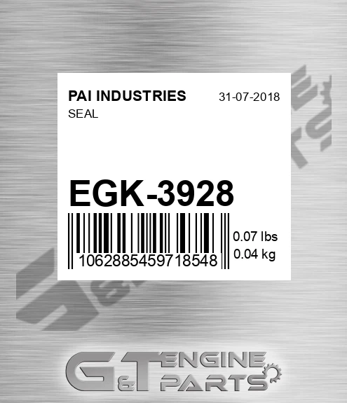 EGK-3928 Seal