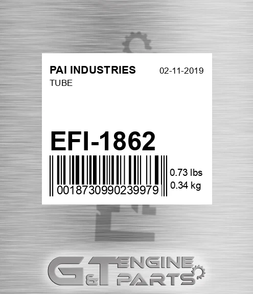 EFI-1862 Tube