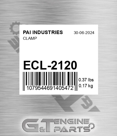 ECL-2120 Clamp for PAI INDUSTRIES