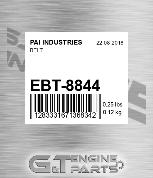 EBT-8844 Belt