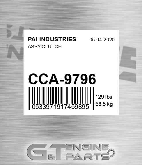 CCA-9796 Assy,clutch