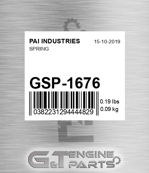 GSP-1676 Spring