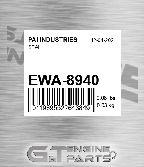 EWA-8940 Seal