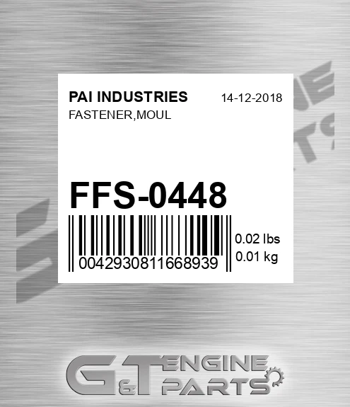 FFS-0448 Fastener,moul