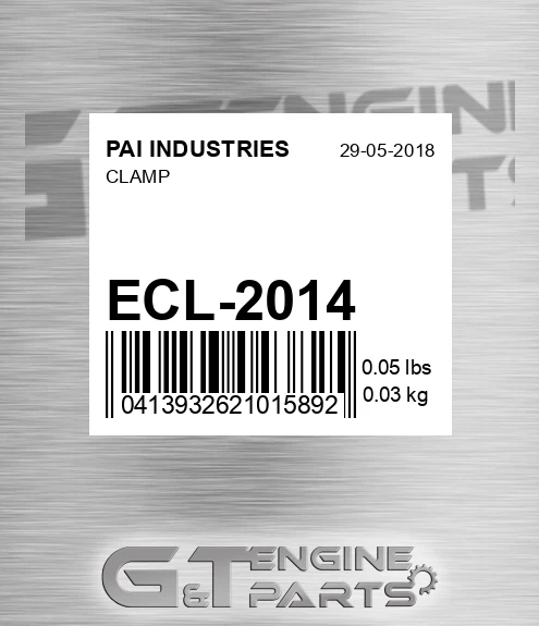 ECL-2014 Clamp