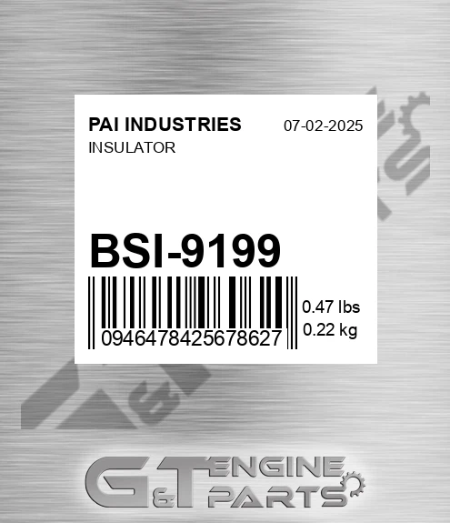 BSI-9199 Insulator