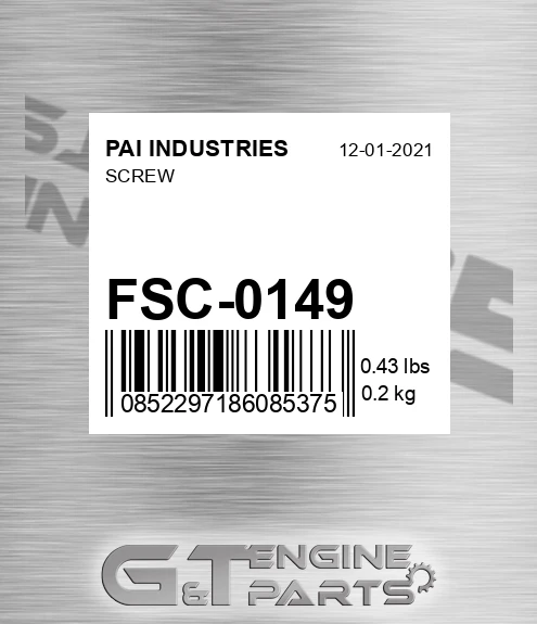 FSC-0149 Screw