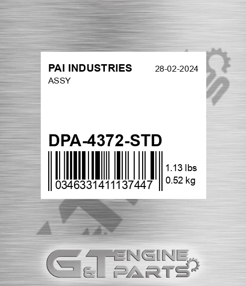 DPA-4372-STD Assy