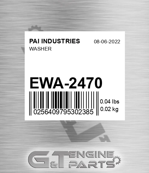EWA-2470 Washer