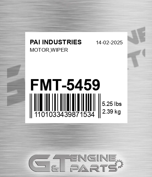FMT-5459 Motor,wiper