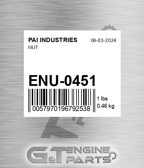 ENU-0451 Nut