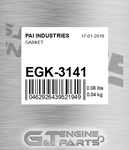 EGK-3141 Gasket