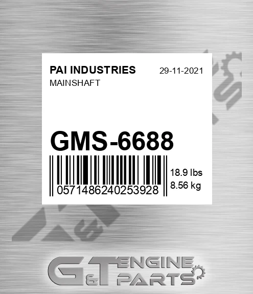 GMS-6688 Mainshaft