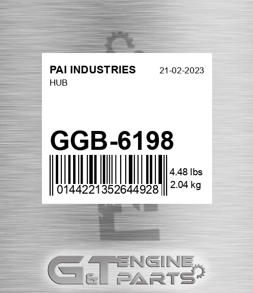 GGB-6198 Hub