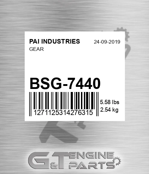 BSG-7440 Gear