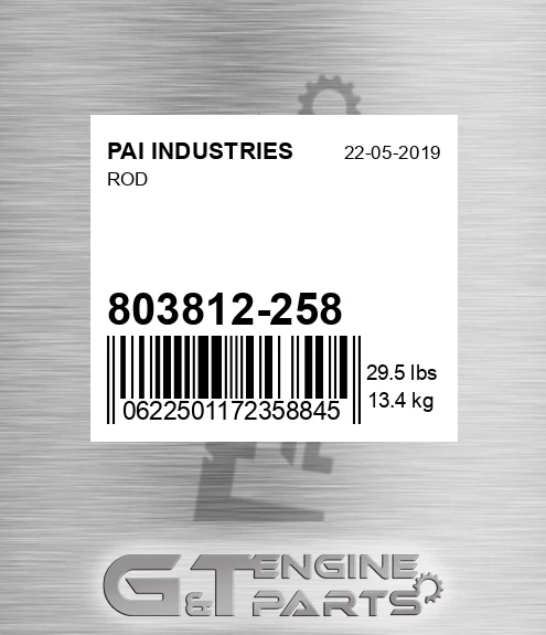 803812-258 Rod