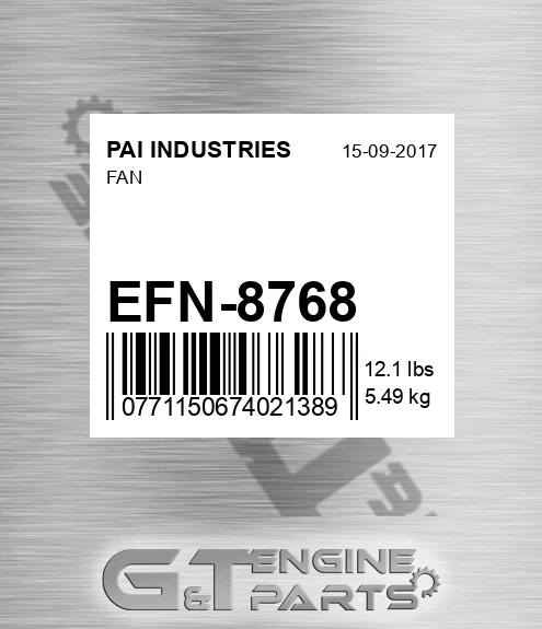 EFN-8768 Fan