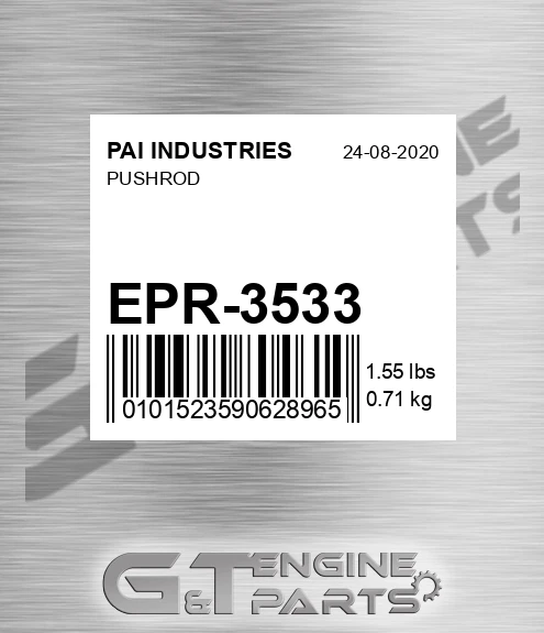 EPR-3533 Pushrod